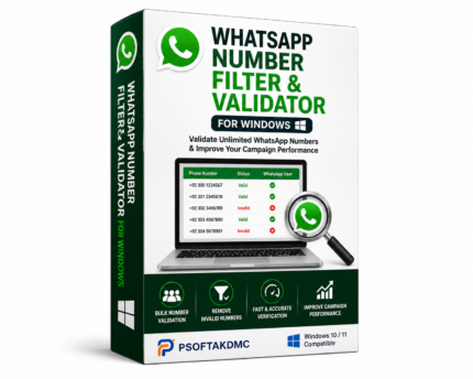 WhatsApp Number Filter and Validator for Windows bulk number verification software