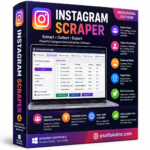 Instagram Scraper software for Instagram data extraction and user research