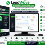 LeadWave WhatsApp Automation Tool desktop software for WhatsApp marketing and automation